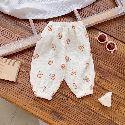 Mosquito Proof Pants Ice Silk Children's Pants Summer Baby Quick Drying Casual Pants