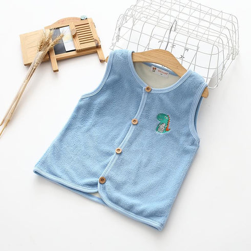 Children's Coral Fleece Vest