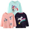 Girls Long Sleeve T-shirt European And American Autumn New Cartoon Printed Jacket