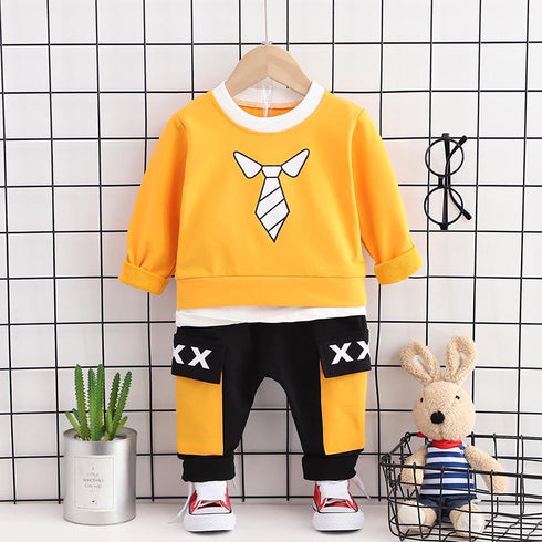 Boy's Casual Clothes Set Two-Piece