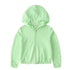 Summer Sunscreen And Mosquito Proof Boys' And Girls' Hooded Thin Coat