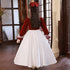 Velvet Red High Sense Evening Dress Dress Winter Festival Christmas Dress