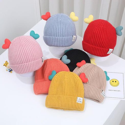 Baby Knitted Love Hat