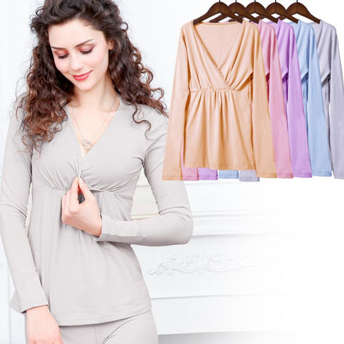Breast-feeding Thermal Underwear for Pregnant Women