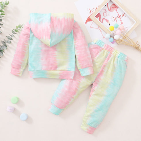 Girl's Hooded Top+Pants