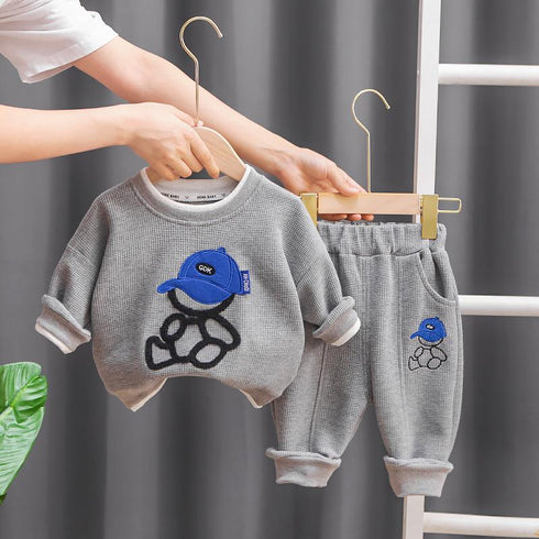 Boys casual suit two-piece set
