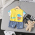 Boys summer short sleeve suit