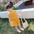 Girls Summer Vest Shorts Casual Suit