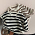 Spring and Autumn Children's Long Sleeve T-shirt Striped Casual Top