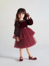 New Year's Christmas children's dress princess dress catwalk dress