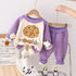 Autumn and winter children's long sleeve suit two-piece set