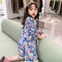 Children's Clothing Spring Floral Baby Korean Children's Foreign Style Girl Princess Dress