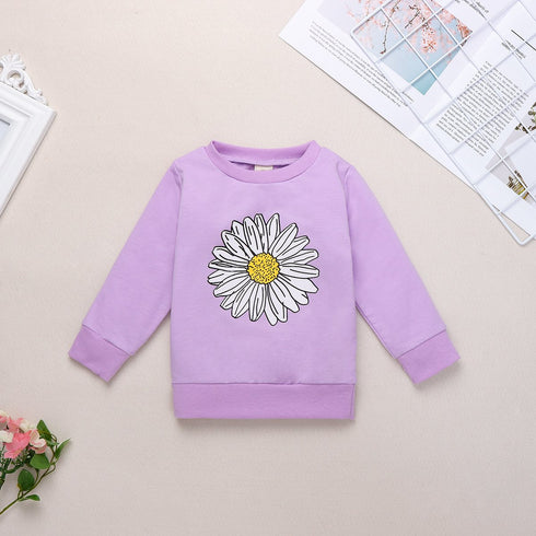 Girl's Printed Sweatshirt