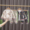 Two-piece spring and autumn suit for boys and girls