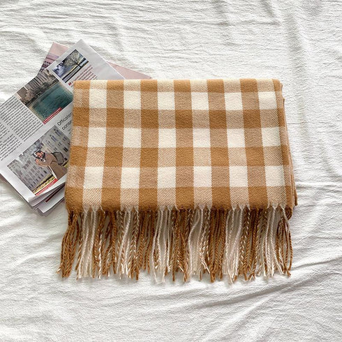 Womens Large Cashmere Scarf