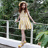 Summer New Children's Clothing Girls Skirt Striped Vest Dress Girls Dress