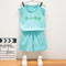 Summer Boys' And Girls' Vest Shorts Letter Sportswear