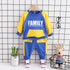Boys spring and autumn leisure suit two-piece set