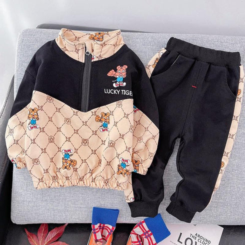 Boys suit spring and autumn two-piece set