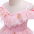 Girls' Dress European And American Children's Wear Crown Sequin Princess Dress Dress Mesh Paggy Dress