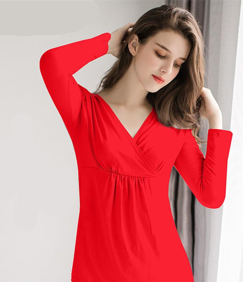 Breast-feeding Thermal Underwear for Pregnant Women