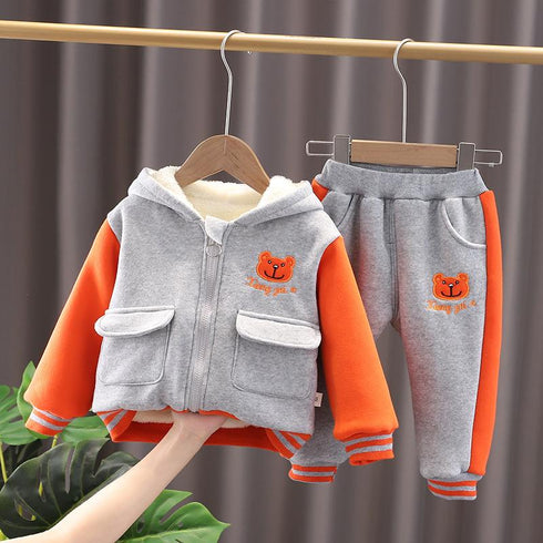 Baby Fall/Winter Cashmere Suit Two-Piece Set