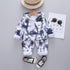 Children's Hooded Set Spring and Autumn Two-Piece Set