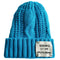 Cloth label knitted wool hat 14.96-18.11 inches