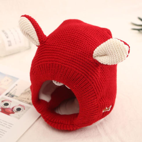 Autumn and winter children's wool cap Circumference 18.9-19.7 inch(48-50CM)