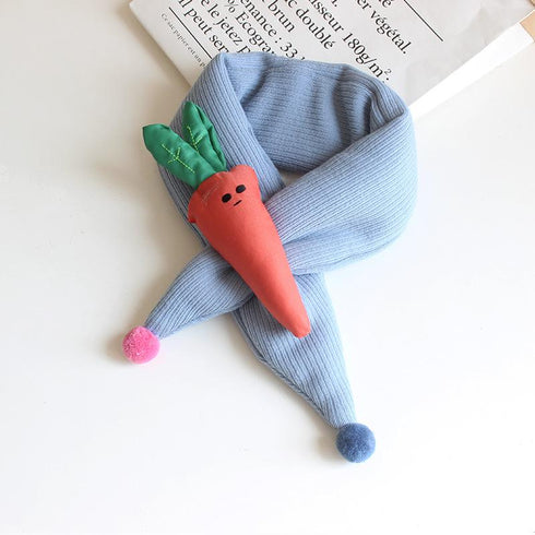 Children's Scarf With Plush Character