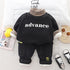 Winter children's padded sweater long sleeve suit two-piece set