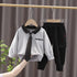 Boys long sleeve suit casual two-piece set