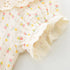Summer New Baby Girl Jumpsuit Baby Girl Floral Hat Fart Suit Two-piece Sweet And Cute