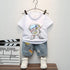 Boys' Summer Dress Cartoon Set