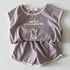 Thin Little Penguin Vest Sleeveless T-shirt Shorts Two Piece Set