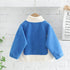 Fall/winter children plus velvet long sleeve coat