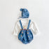 Baby Denim Suspender Pants + Long Sleeved T-shirt + Hat 3-Piece Suit