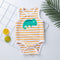 Summer baby cartoon animal  onepiece