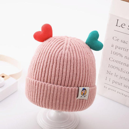 Autumn and Winter Baby Warm Knitted Hat 18.1-18.8 inches