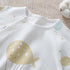 Autumn boneless cotton home clothing high waist belly baby pajamas