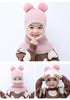 Baby hat scarf autumn and winter Circumference 18.1-19.7inch (46-50cm)