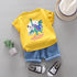 Boys short sleeve suit summer two-piece set