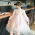 Foreign style children's princess dress little girl's unkempt dress