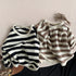 Spring and Autumn Children's Long Sleeve T-shirt Striped Casual Top