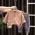 Spring and Autumn Children's Long Sleeve Hoodie Two-Piece Set