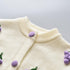 Children's sweater skirt cardigan fall/winter two-piece sweater