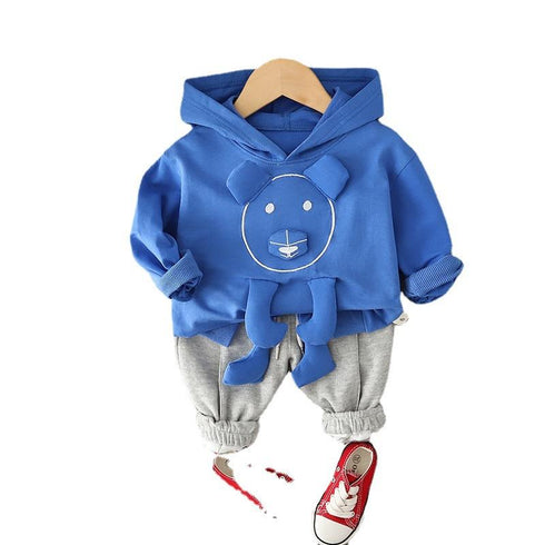 Spring and Autumn Children's Sports Two-Piece Set