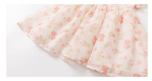 Girls' Summer Dress 2022 New Sweet Short Sleeve Princess Dress