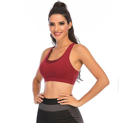 Sports Underwear Shockproof Bra Vest Ladies Yoga Fashion Bra