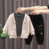 Boys' fall/winter suit cardigan set of three